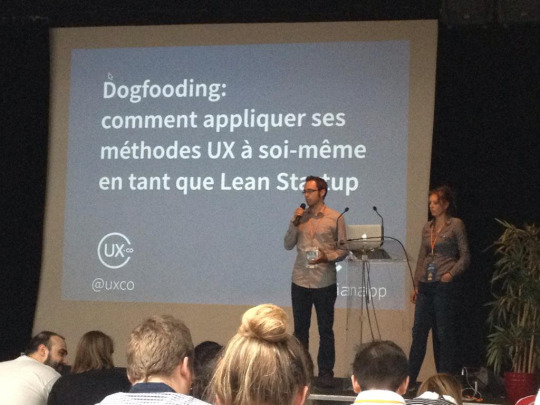 Conférence de Laure Gabrielle Chatenet et Jean-Michel Lacroix au UX-Day de FLUPA en Juin 2015